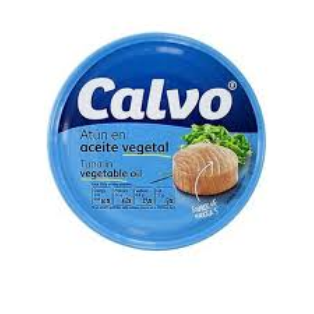 CALVO TUNA IN SPRINGWATER OIL 160G